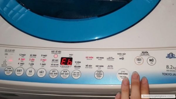 lỗi eb máy giặt toshiba